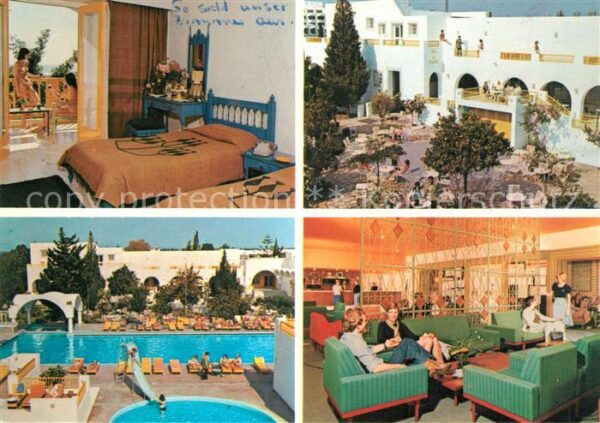 Hammamet Hotel Les Orangers Gästezimmer Swimming