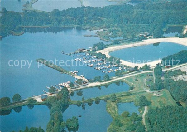 Winsen Aller Hüttensee Park Fliegeraufnahme