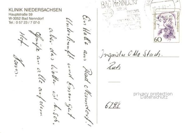 Bad Nenndorf Klinik Niedersachsen Fliegeraufnahme – Bild 2