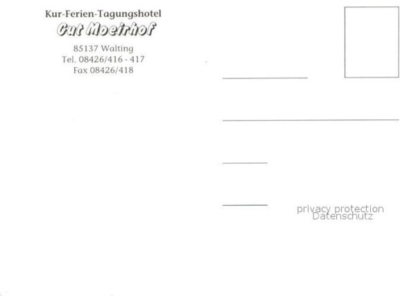 Walting Walting Moierhof Kur und Tagungshotel – Bild 2