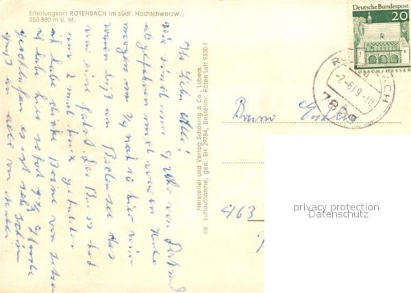 Roetenbach Baden Fliegeraufnahme – Bild 2