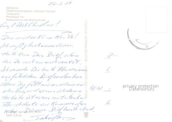 Templin Mühlentor FDGB Erholungsheim Salvador A – Bild 2