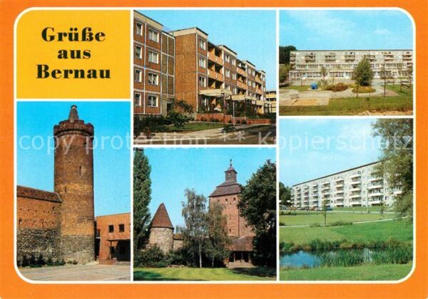 Bernau Berlin Hungerturm Stadtmauer Steintor Neue Str