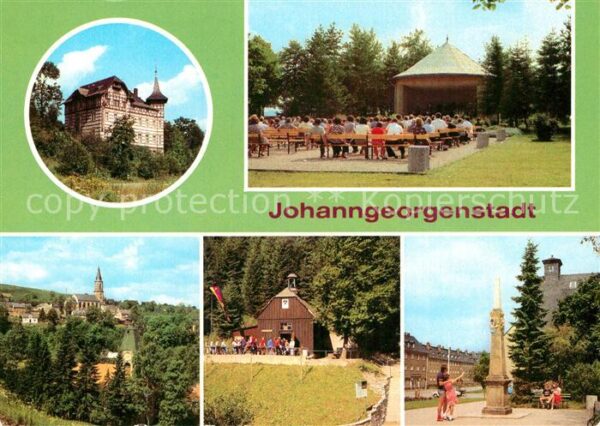 Johanngeorgenstadt HO Hotel Deutsches Haus Platz des Bergm