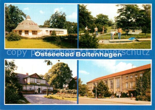 Boltenhagen Ostseebad HOG Pavillon Minigolf Haus am Meer FDGB