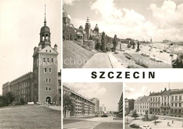 Szczecin Stettin Wieza Dzwonow Zamku Ksiazat Pomorskich