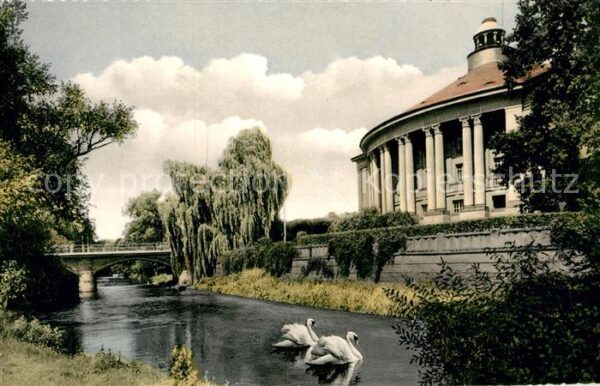 Bad Kissingen Kurhaus Regentenbau Schwäne