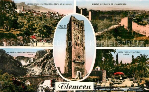 Tlemcen Sidi Bou Medine Anciens Remparts de Man
