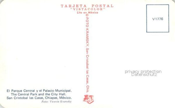 San Cristobal las Casas Parque Central Palacio Municipal – Bild 2