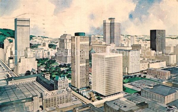 Montreal Quebec Stadtpanorama