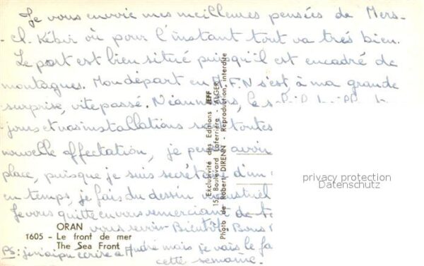 Oran Algerie Le front de mer – Bild 2