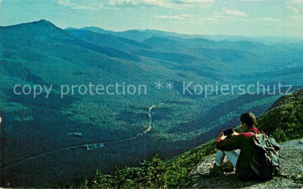 Franconia New Hampshire Along the rim trail Cannon Mountain