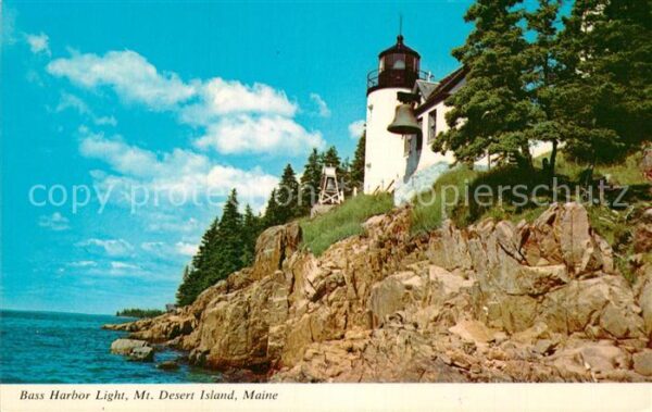Mount Desert Island Bass Harbor Light Leuchtturm