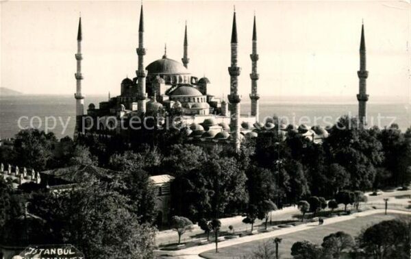 Istanbul Constantinopel Blaue Moschee