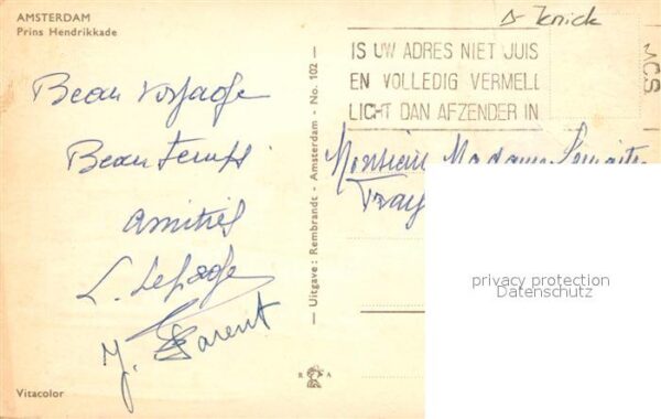 Amsterdam Niederlande Prins Hendrikkade – Bild 2