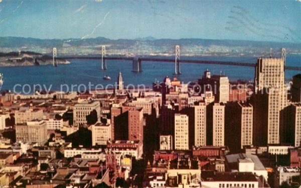 San Francisco California Oakland Bay Bridge