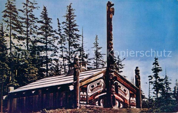 Ketchikan Alaska Indian Community House Route of Pan Ame