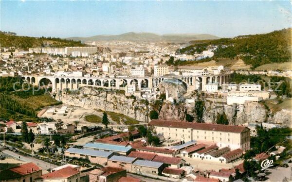 Constantine Algerien Vue generale Viaduc