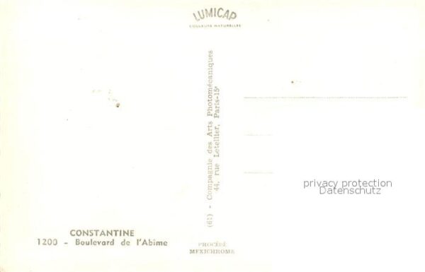 Constantine Algerien Boulevard de l'Abime – Bild 2