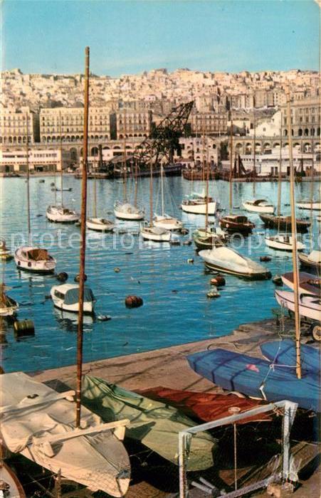 Alger Algerien Port et vue Generale
