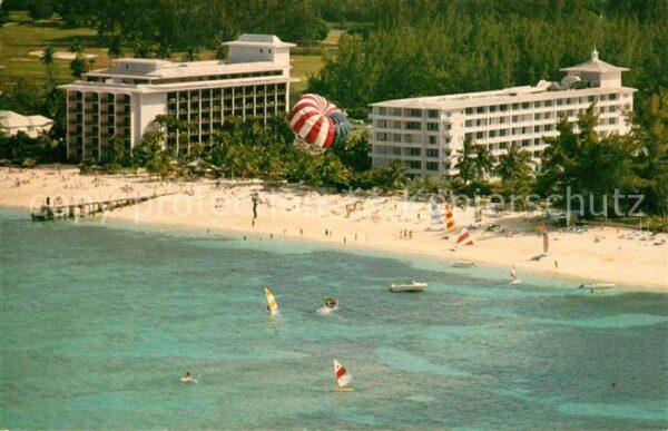 Nassau Bahamas Nassau Beach Hotel on Cable Beach aeria
