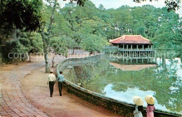 Hue Annam Vietnam Tombeau de Tu Duc