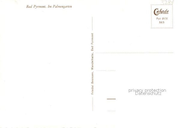 Bad Pyrmont Palmengarten – Bild 2