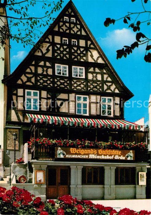 Bad Kissingen Weigands Gaststätte Fachwerkhaus