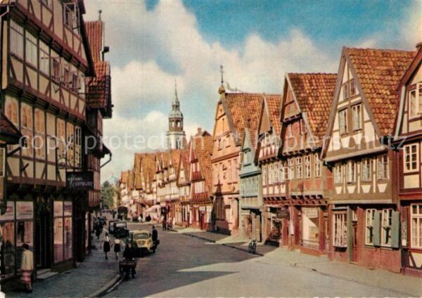 Celle Niedersachsen Zöllnerstrasse Giebelhäuser Fachwerkhäu