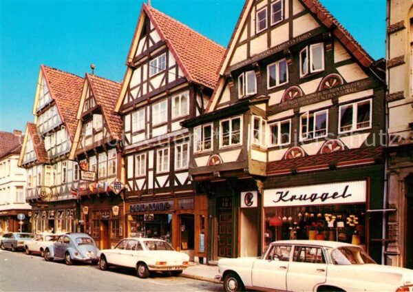 Celle Niedersachsen Zöllnerstrasse Giebelhäuser Fachwerkhäu