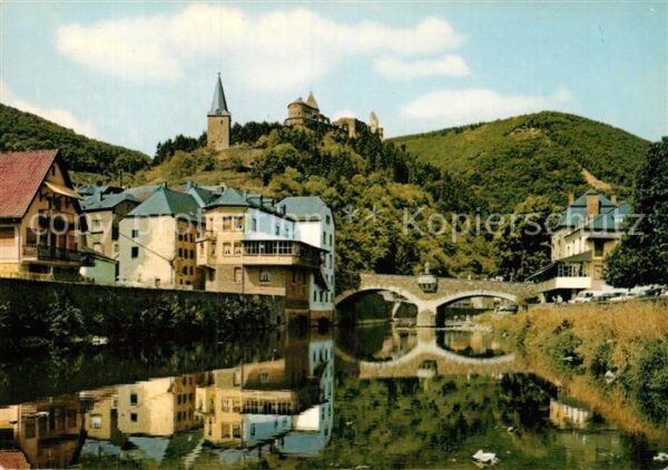 Vianden Pont de l'Our et le chateau