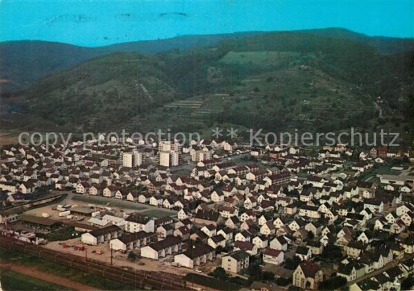 Laudenbach Bergstrasse Fliegeraufnahme