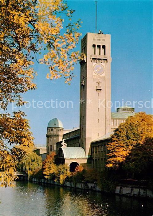 Muenchen Deutsches Museum an der Isar