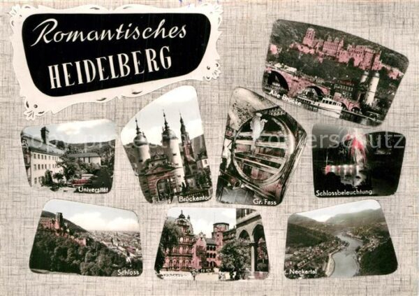Heidelberg Neckar Sehenswürdigkeiten der Stadt
