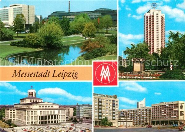 Leipzig Schwanenteich Interhotel Bahnhof Wohnho
