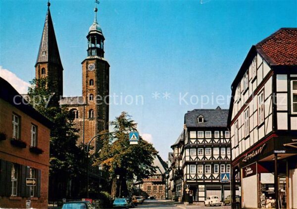 Goslar Marktkirche Fachwerkhäuser