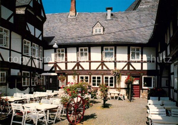 Goslar Weisser Schwan in der Münzstrasse Zinnf