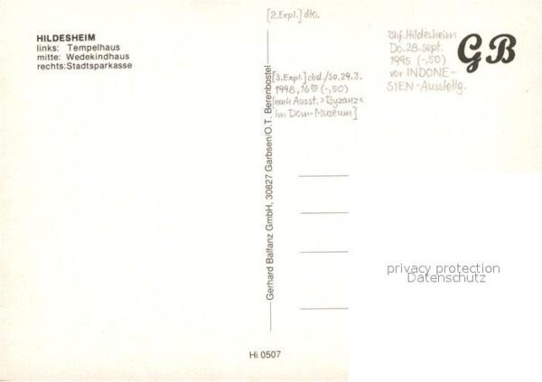 Hildesheim Tempelhaus Wedekindhaus Stadtsparkasse – Bild 2