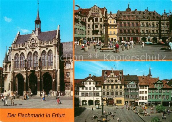 Erfurt Rathaus Fischmarkt Haus Zum Breiten Her