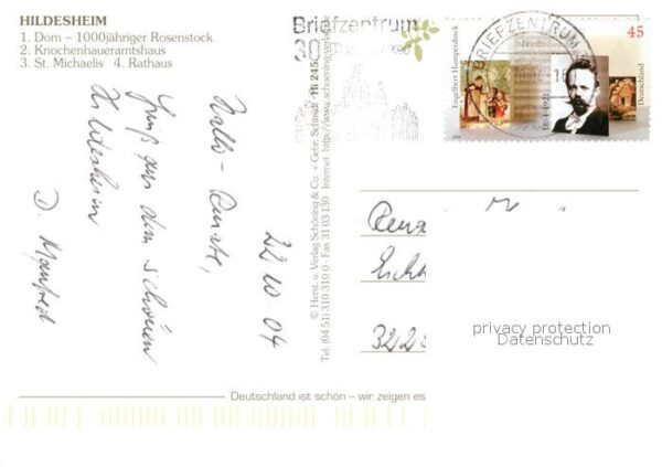Hildesheim Dom 1000jähriger Rosenstock Knochenhaue – Bild 2