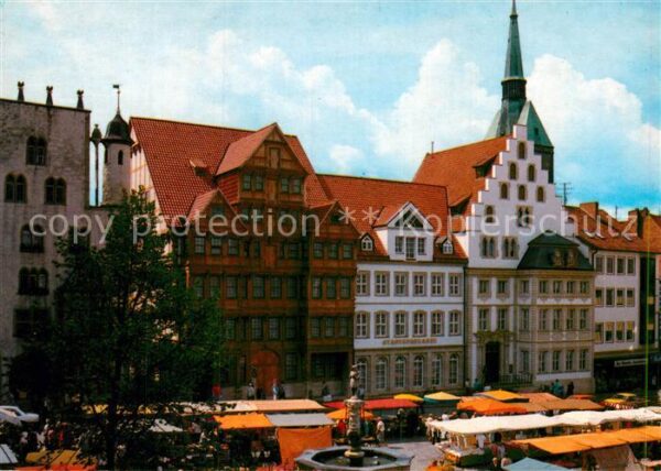 Hildesheim Marktplatz Wedekindhaus Lüntzelhaus Rol