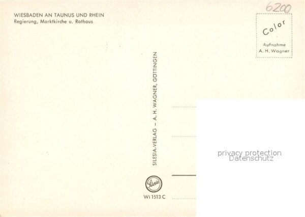 Wiesbaden Regierung Gebäude Marktkirche Rathaus B – Bild 2