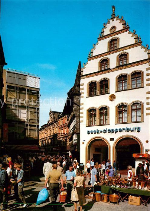 Braunschweig Kohlmarkt Ecke Schuhstrasse Fussgängerz