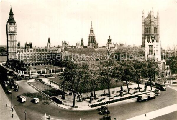 London Parliament Square Houses of Parliament
