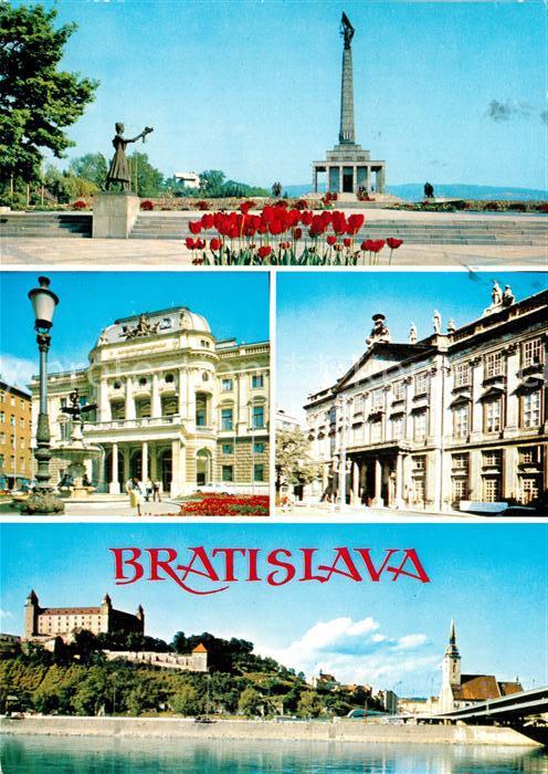 Bratislava Pressburg Pozsony Slavin Slovenske narodne divadlo Primac