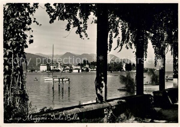 Isola Bella Lago Maggiore Uferpartie am See