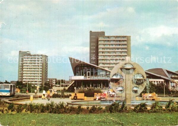 Rostock Südstadt Kosmos Gaststätte Brunnen Wass