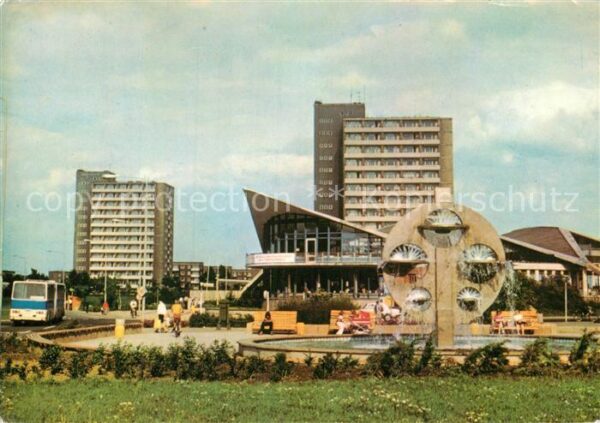 Rostock Südstadt Kosmos Gaststätte Brunnen Wass