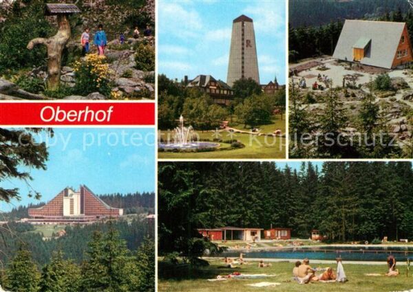 Oberhof Thueringen Botanischer Garten Gebirgsflora FDGB Er