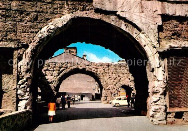 Aosta Porte Pretoriane Prätorianische Tore